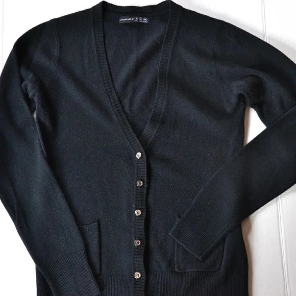 Atmosphere Black button up Cardigan - Picture 2 of 4